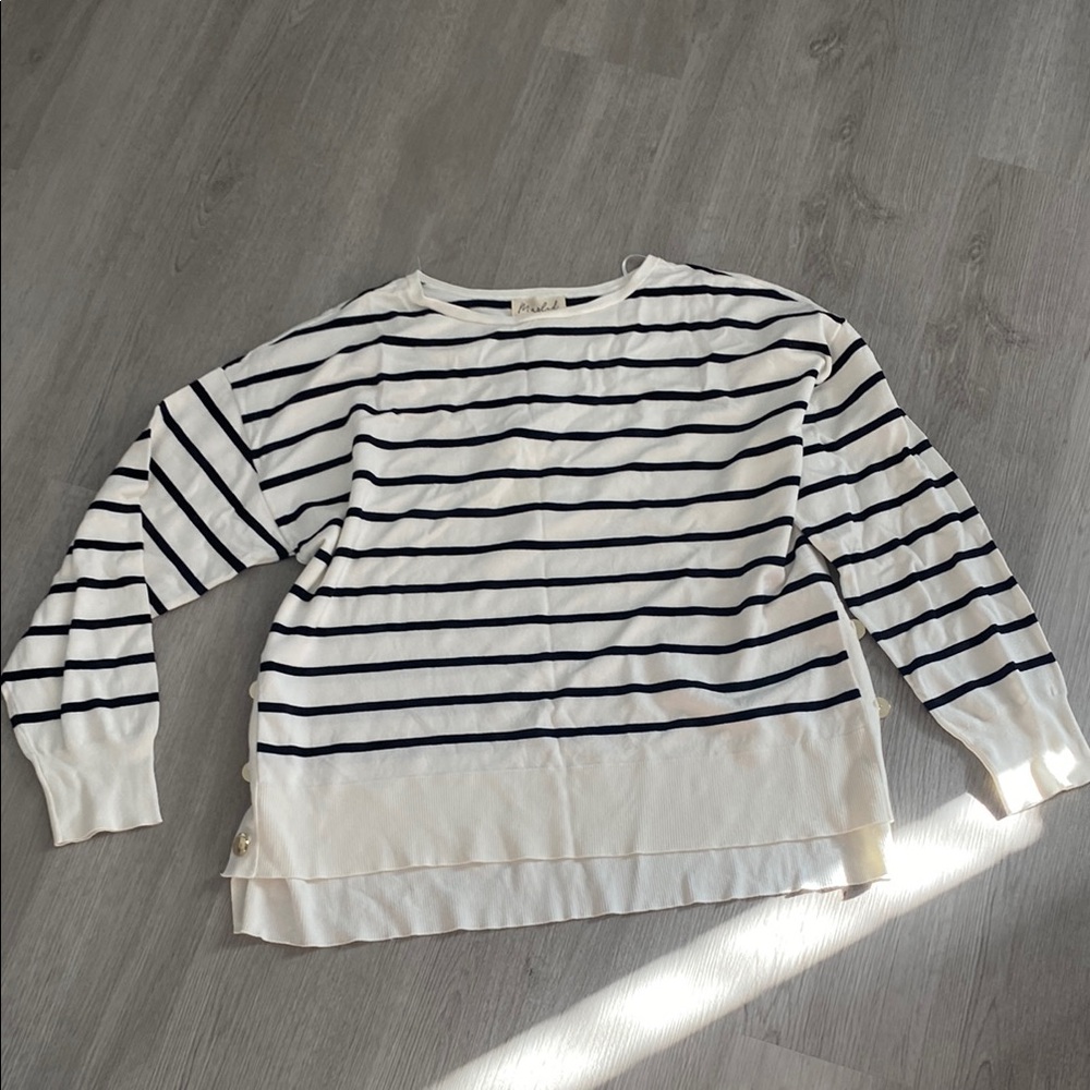 Striped Long Sleeve Sweater